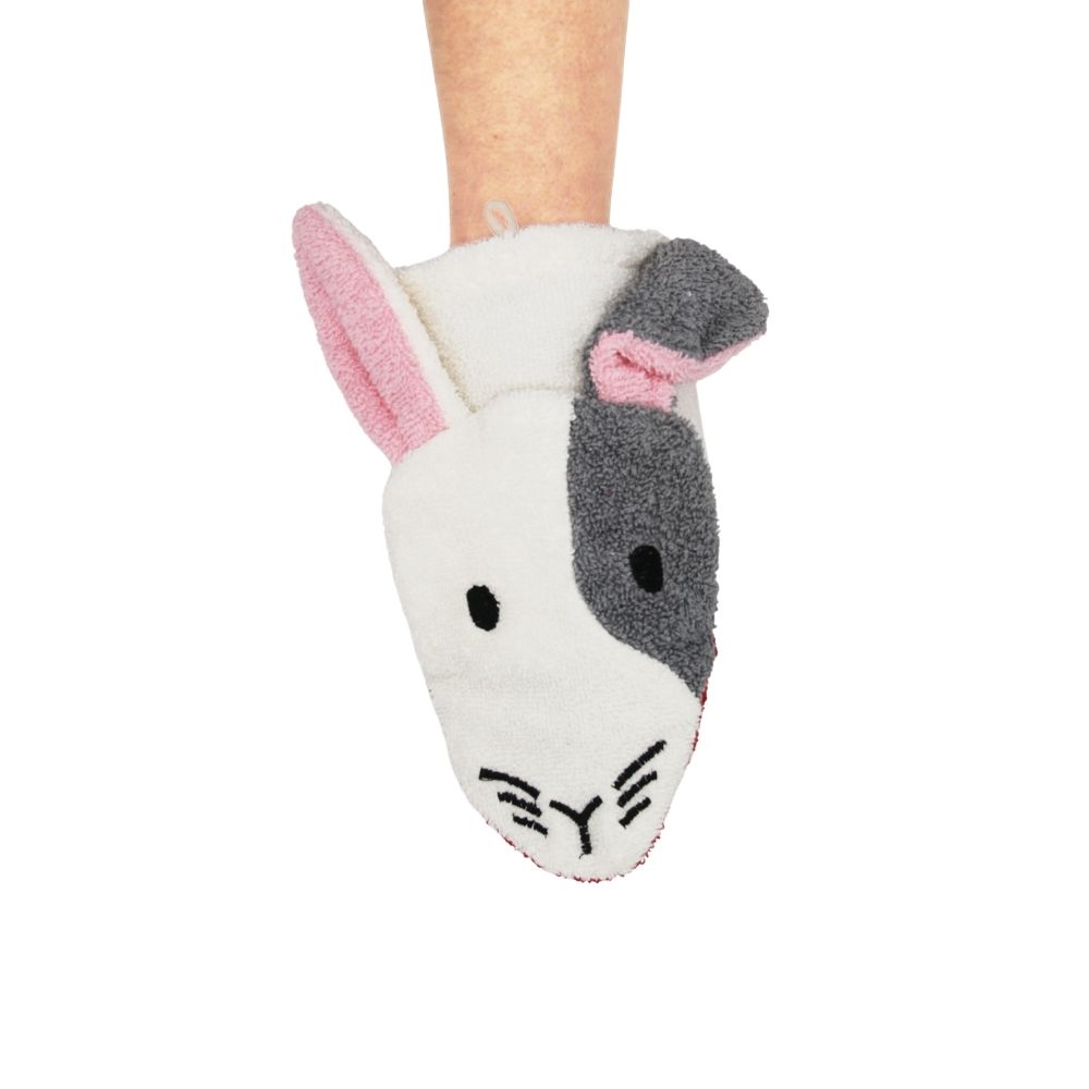 FURNIS Gant de toilette en coton BIO – Lapin – Image 4