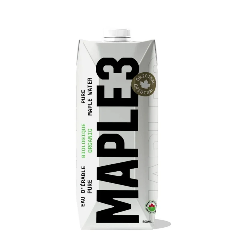 Eau d'érable 100% pure - Biologique