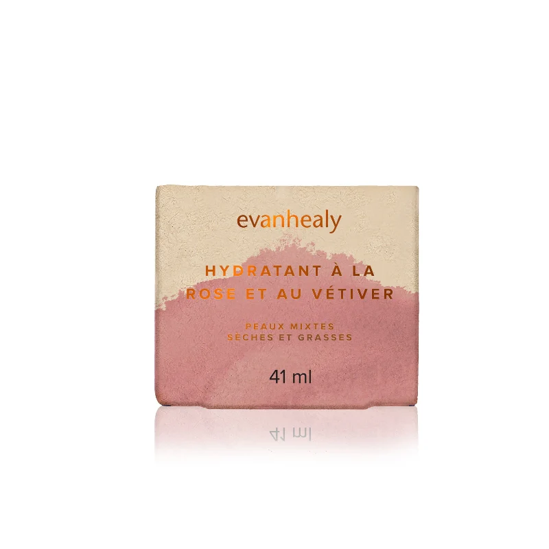 Crème hydratante - Rose et au vétiver