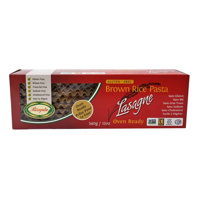 Pâtes à Lasagne Riz Brun